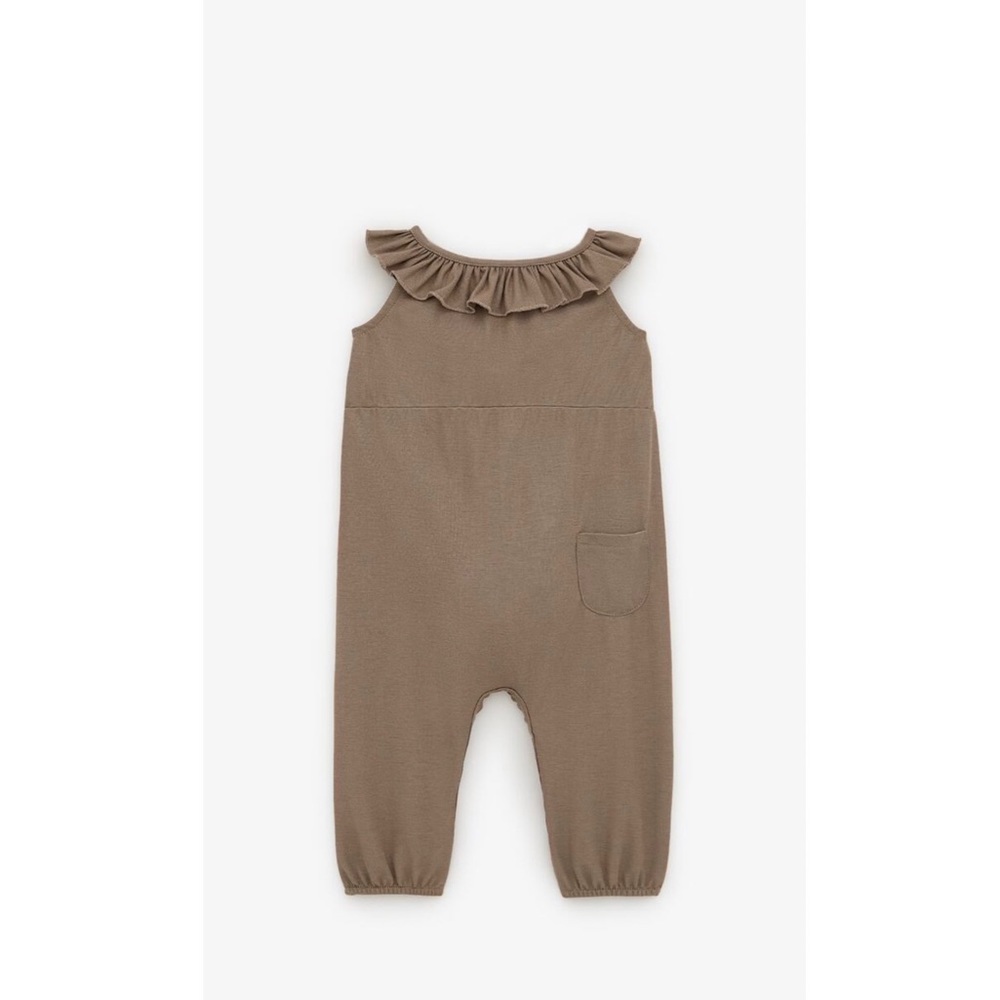 ZARA Ruffled Jumpsuit